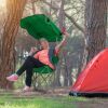 Foldable Beach Canopy Chair Sun Protection Camping Lawn Canopy Chair 330LBS Load