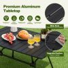 Adjustable HeavyDuty Outdoor Folding Camping Table