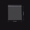 100 Pcs Plastic Resealable Zipper Bags for Restaurant Supplies