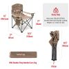 XXL Oversized Camping Chair Heavy Duty 500 LBS for Big Tall People