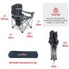 XXL Oversized Camping Chair Heavy Duty 500 LBS for Big Tall People
