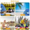 Pop Up Beach Tent Sun Shade Shelter Anti-UV Automatic Waterproof Tent Canopy