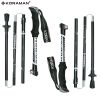 KORAMAN Collapsible Trekking Poles – Adjustable 37-43" Lightweight Hiking Sticks