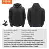 VEVOR Heated Hoodie Sweatshirt Unisex with Battery for Men and Women