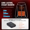 VEVOR Heated Hoodie Sweatshirt Unisex with Battery for Men and Women