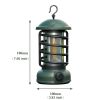 Retro Camping Lights with 400 Lumens for Tents and Outdoor Atmosphere