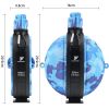 Collapsible Military Water Bottle Silicone Water Kettle Canteen with Compass