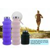 Retractable Water Bottle for Outdoor Sports - 500ml Portable Design