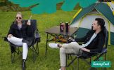 XXL Oversized Camping Chair Heavy Duty 500 LBS for Big Tall People