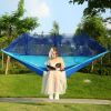 Heavy Duty 2-Person Hammock with Mosquito Net for Outdoor Camping