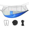 Heavy Duty 2-Person Hammock with Mosquito Net for Outdoor Camping