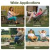 Portable Camping Rocking Chair 198LBS Weight Capacity Included Carry Bag High