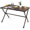 Portable Aluminum Camping Table for 4-6 People with Carrying Bag