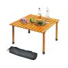 Folding Outdoor Camping Table with Carrying Bag