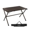 Portable Aluminum Camping Table for 4-6 People with Carrying Bag