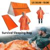 Outdoor Life Bivvy Emergency Sleeping Bag Thermal Keep Warm Waterproof Mylar