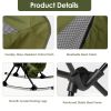 Portable Camping Rocking Chair 198LBS Weight Capacity Included Carry Bag High