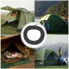 Reflective Nylon Wind Rope Cord for Tent Guyline and Outdoor Use - 50ft
