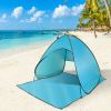 Pop Up Beach Tent Sun Shade Shelter Anti-UV Automatic Waterproof Tent Canopy