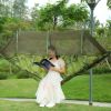 Heavy Duty 2-Person Hammock with Mosquito Net for Outdoor Camping