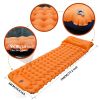Outdoor Camping Sleeping Pad Inflatable Mattress With Pillows Ultralight Air