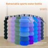 Retractable Water Bottle for Outdoor Sports - 500ml Portable Design