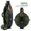 Collapsible Military Water Bottle Silicone Water Kettle Canteen with Compass