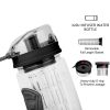 Fruit Infuser Water Bottle 32OZ Juice Shaker Sport with Flip Top Lid