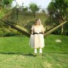 Heavy Duty 2-Person Hammock with Mosquito Net for Outdoor Camping