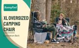 XXL Oversized Camping Chair Heavy Duty 500 LBS for Big Tall People