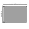 Heavy Duty Poly Tarp with Silver and Black Sides