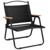 Camping Chairs 2 pcs 21.3 x 16.9 x 23.2 Inches Oxford Fabric