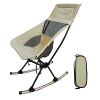 Portable Camping Rocking Chair 198LBS Weight Capacity Included Carry Bag High