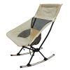 Portable Camping Rocking Chair 198LBS Weight Capacity Included Carry Bag High