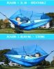 Camping Hammock with Mosquito Net Ultralight Portable Nylon Outdoor Windproof
