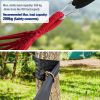 Outdoor Garden Camping Hammock With Straps  Durable Hammock Holds