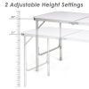 The Height Adjustable Folding Camping Table