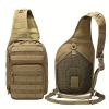 Large Capacity Tactical Chest Bag for Men - 7L Adjustable and Waterproof
