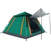 Foldable Waterproof Tent for 4-5 People with 2 Mosquito Nets