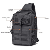 Medium Sling Shoulder Bag for Outdoor Daypack and Backpacking - 5L Capacity