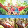 Outdoor Garden Camping Hammock With Tree Straps For Hanging Durable Hammock