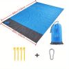 1pc Outdoor Camping Picnic Mat Oxford Cloth Portable Folding Waterproof Mat