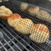 Stainless Steel Barbecue Cooking Grill Grate Outdoor Camping BBQ Drum Grilling