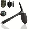1pc Portable Foldable Camping Shovel Multifunctional Hiking Tool