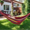 Outdoor Garden Camping Hammock With Straps  Durable Hammock Holds