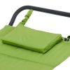 Polyester Hammock with Stand and Pillow for Outdoor  Multi color