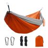 1pc Outdoor Camping Hammock Portable Nylon Parachute Hammock 106X55in