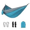 1pc Outdoor Camping Hammock Portable Nylon Parachute Hammock 106X55in