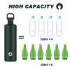 2L Stainless Steel Water Bottle, Single Wall 