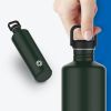 2L Stainless Steel Water Bottle, Single Wall 